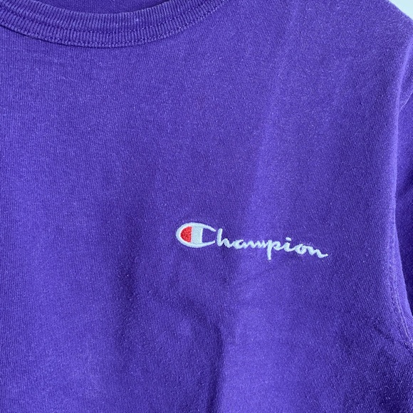 Champion Vintage Purple Men's Shirt - Picture 3 of 4